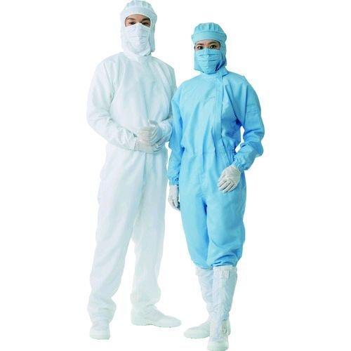 Ｌｉｎｅｔ  FC141C-01-S  サイドファスナーつなぎ服ＦＣ１４１Ｃ Ｓ 白 FC141C0...