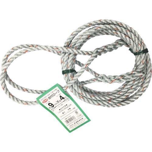 ユタカ DR-94 台付ロープ ＰＥ＆ＰＰ混紡ロープ ９ｍｍＸ４ｍDR94