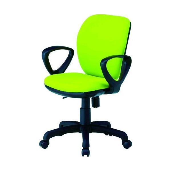 ＴＯＫＩＯ  FST-77A-MG  オフィスチェア　ループ肘付　モスグリーン FST77AMG