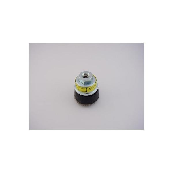 【個数：1個】サンフレックス  NO.4158 ジスクカップワイヤー 50Φ【ステン】