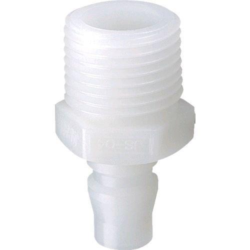 あすつく対応 「直送」 ジョプラックス JS-04E 樹脂プラグ 相手側取付Ｒｃ ＰＴ １／２ ジョ...