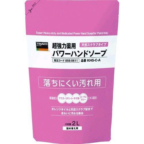 あすつく対応 「直送」 ＴＲＵＳＣＯ  KHS-C-A  薬用超強力パワーハンドソープ詰替パック ２...
