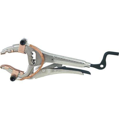 あすつく対応 「直送」 ＳＨＴ  PAJ207  ビッグマウスグリッププライヤー　銅アース付　２５０...