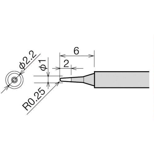 あすつく対応 「直送」 グット  RX-81HRT-B  替こて先　Ｂ型　ＲＸ−８１２ＡＳ／８０２Ａ...