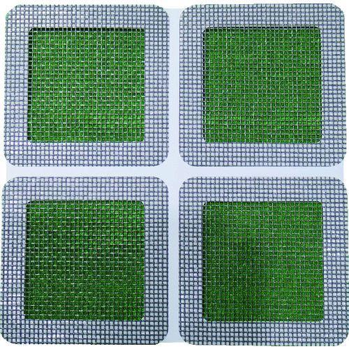 あすつく対応 「直送」 ＩＷＡＴＡＮＩ  SAH-8ST  創進　網戸補修シート　グレー正方形小　８...