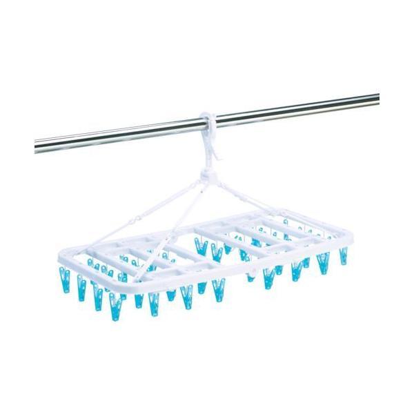 ＴＲＵＳＣＯ  TSGPH-36-B  屋内外用樹脂ピンチハンガー　青　ピンチ３６個付 TSGPH3...