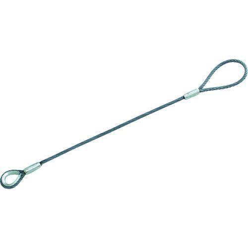 あすつく対応 「直送」 ＴＲＵＳＣＯ  TWBL-12S1  ワイヤロープスリング　Ｂタイプ　アルミ...