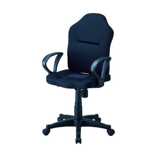 【個数：1個】ＴＲＵＳＣＯ TWCCAR-BK 直送 代引不可 オフィスチェア オフィスチェア ダブ...