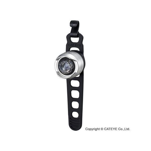 キャットアイ CATEYE ORB コンパクトLEDセーフティライト フロント シルバー SL-LD...