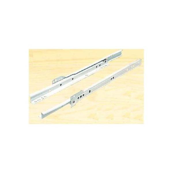 アイワ金属  AP-1103W スライドレール ローラータイプ底付 400mm AP1103W