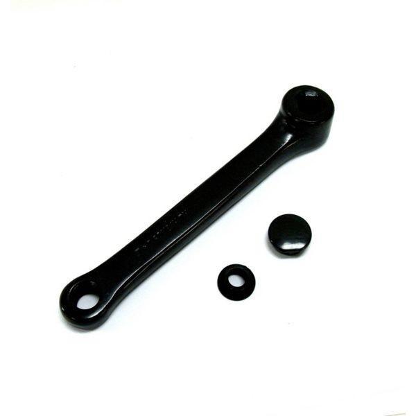 4938915703234 アサヒサイクル ギヤクランク 左【165mm】 ブラック バラ コッタレ...