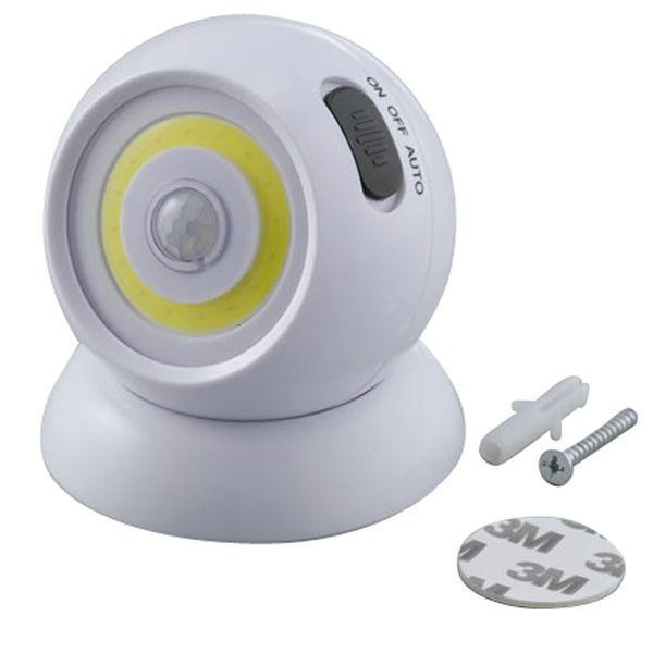 セーブインダストリー  SV-6360 COBセンサーライト【マグネット台座付】 SV6360