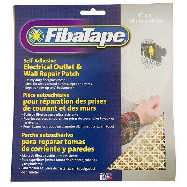 大塚刷毛製造  0038662107737 ファイバーテープ メッシュパッチ 18cm×18cm 3...