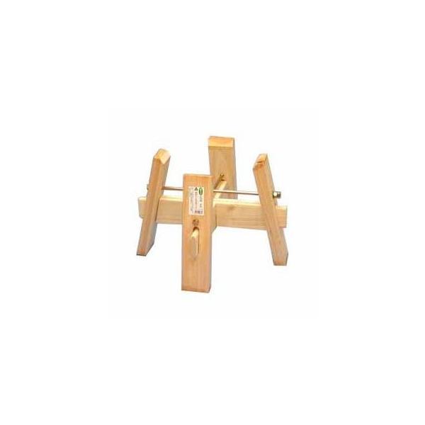 2335 ナガノ産業 石臼用 木台 ナガノ2・3升用 52xh36cm