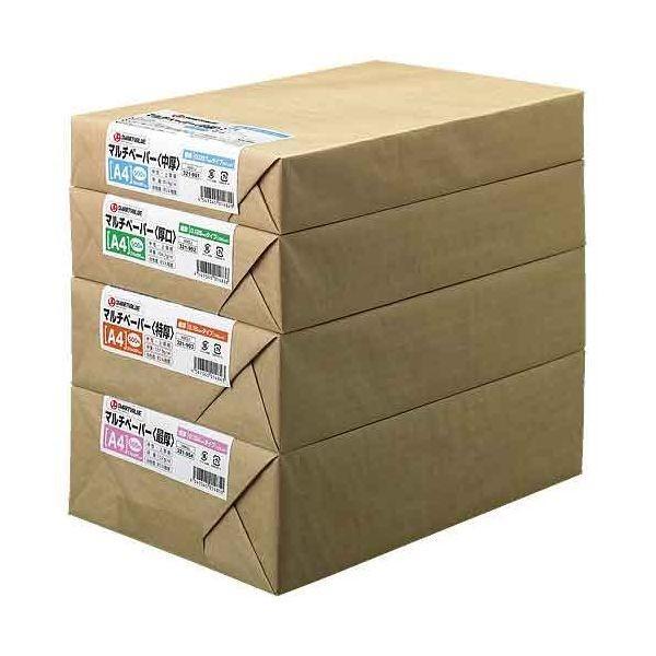 スマートバリュー A044J マルチペーパー最厚 A4 500枚 ジョインテックス 最厚口
