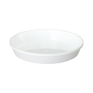 4903266100216 ヤマト 鉢皿サルーン 2号 ホワイト 大和プラスチック 受け皿 鉢皿サルーンー2号 鉢皿サルーン2号