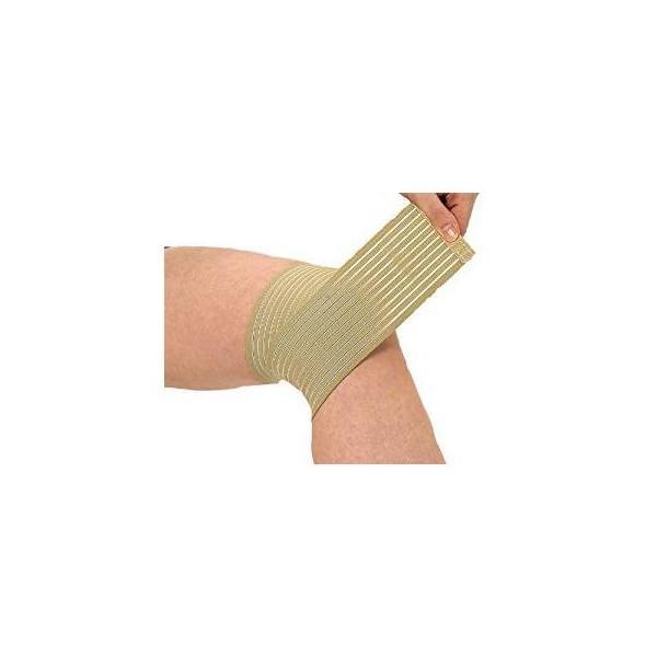 324 Finoa （フィノア）サポ−トラップ ニ− ベージュ サポートラップ 二ーフリーサイズ ニ...