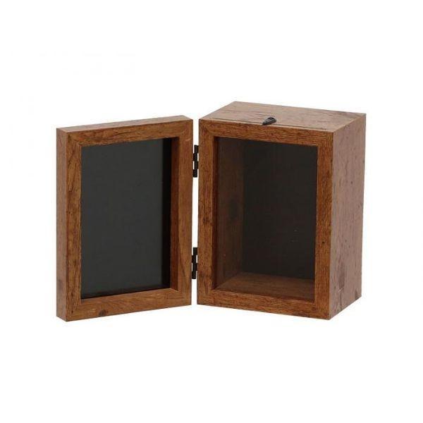 4988441818315 【12個入】フォト＆クラフトボックス 縦 ブラウン 400845102【...