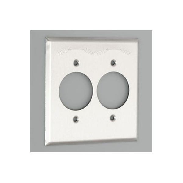 アメリカン電機 アメリカン 161-1S ステンレスプレート ダイアナ 2コヨウ ステンプレート引掛...