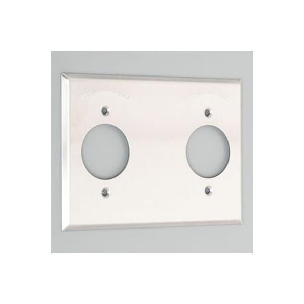 アメリカン電機 アメリカン 161-2S ステンレスプレート ダイアナ 2コヨウ ステンプレート引掛...