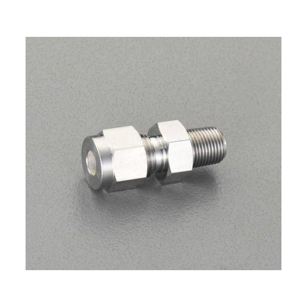 エスコ EA425CE-113 R 3／8”x12mm ユニオン ハーフ／ステンレス製 EA425C...