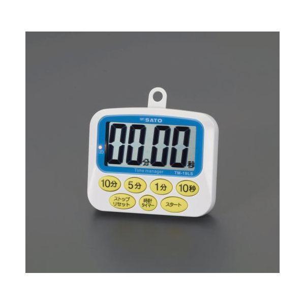 エスコ EA798C-80A 85x69x14mm タイマー デジタル EA798C80A【キャンセ...