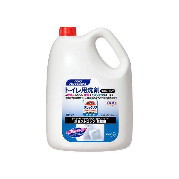 エスコ EA922KD-12 4．5L トイレ洗剤 マジックリン消臭ストロング／1個 EA922KD...