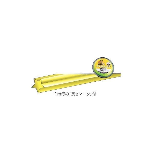 三陽金属 0576 ナイロンコード 星2．7mmx 30mスプール巻  カマ 草刈り 草むしり 除草...