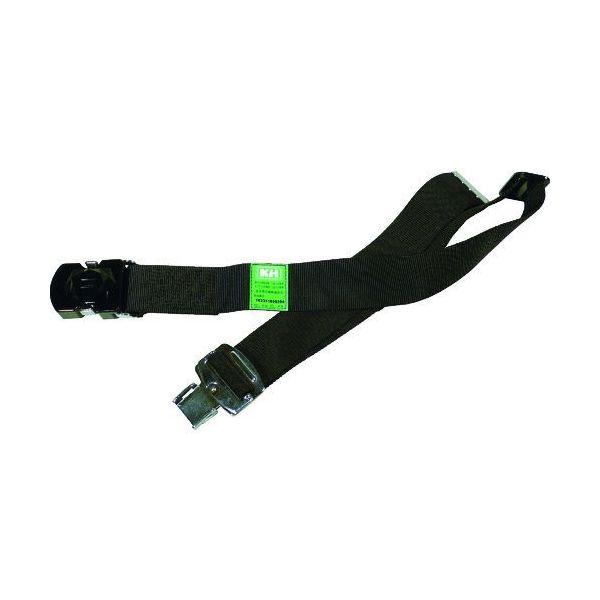 あすつく対応 「直送」 ＫＨ 47633F ワンタッチバックル胴ベルト １２００ｍｍ 黒／黒 アロッ...