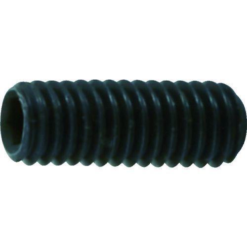 あすつく対応 「直送」 ＴＲＵＳＣＯ B63-0305 六角穴付止めねじ 平先 黒染め Ｍ３×５ ８...