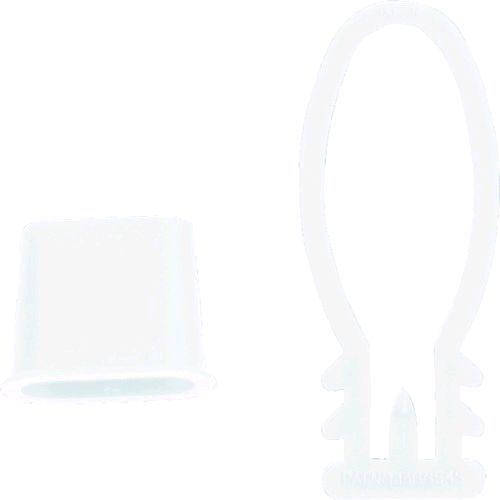 あすつく対応 「直送」 ＴＲＵＳＣＯ BET-W-10 みかんネット用留め具 白 １０個入 BETW...