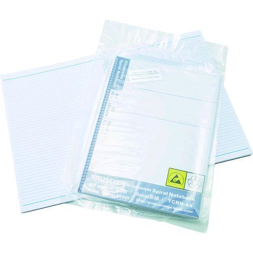 あすつく対応 「直送」 ＴＲＵＳＣＯ TCRN-A4 クリーンルーム用リングノート Ａ４ TCRNA...