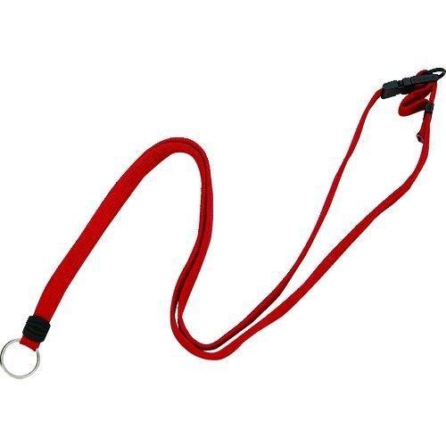 あすつく対応 「直送」 ＴＲＵＳＣＯ TNH-L-R リールクリップ名札用ストラップ 赤 TNHLR...