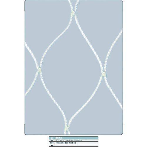 あすつく対応 「直送」 ＴＲＵＳＣＯ TSNE-5050-W 安全ネット白３．２Φ　幅５ｍ×５ｍ　目...