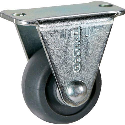 あすつく対応 「直送」 ＴＲＵＳＣＯ TYGEK-25 キャスター ＴＹＧシリーズ 固定 エラストマ...