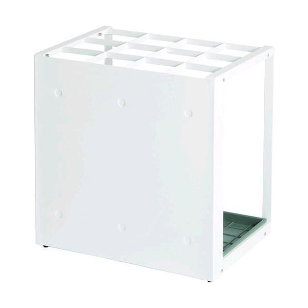 テラモト UB-299-036-8 パネル傘立３６ ホワイト UB2990368 グリーン購入法適合...