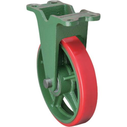 あすつく対応 「直送」 東北車輛製造所 100KULB 標準型固定金具付ウレタン車輪 １００