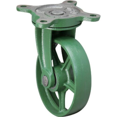 あすつく対応 「直送」 東北車輛製造所 150BRFB 標準型自在金具付鉄車輪 １５０