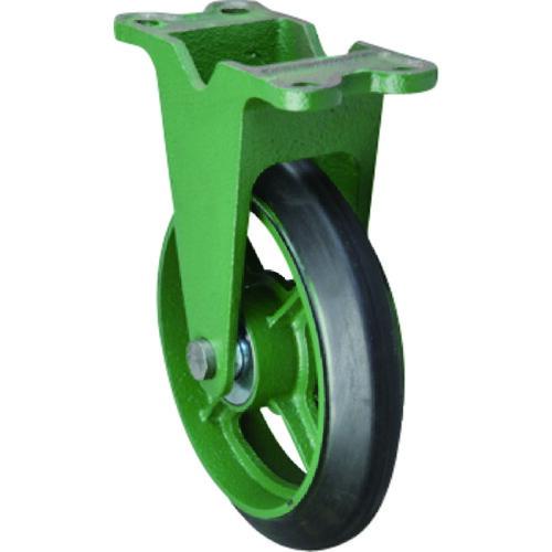 あすつく対応 「直送」 東北車輛製造所 150KB 標準型固定金具付ゴム車輪 １５０