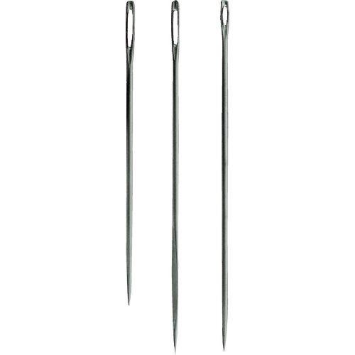 あすつく対応 「直送」 クロバー 57-383 カーペット針 ３本入 57383