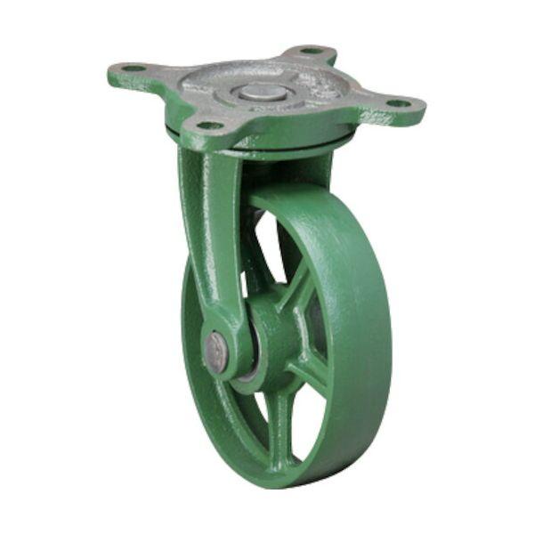 あすつく対応 「直送」 東北車輛製造所 75BRFB 標準型自在金具付鉄車輪 ７５