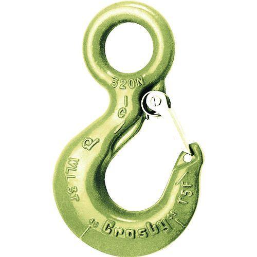 あすつく対応 「直送」 クロスビー L-320AN-1.25 アイフック 基本使用荷重１．２５ｔ L...