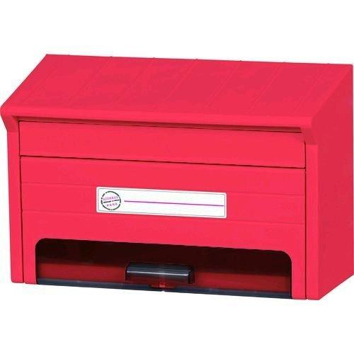 あすつく対応 「直送」 グリーンライフ PP-30R プラスチックポスト レッド PP30R