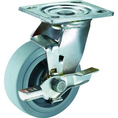 あすつく対応 「直送」 ＳＡＭＳＯＮＧ TP6740-01-MIR-TLB ステンレスキャスター 自...