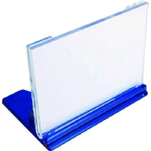 あすつく対応 「直送」 ミツヤ UC-3-BU Ｕ型カード立小 青 Ｍ１７３２９ UC3BU