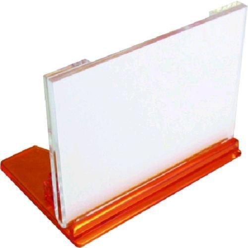 あすつく対応 「直送」 ミツヤ UC-3-OR Ｕ型カード立小 橙 Ｍ１７３３７ UC3OR