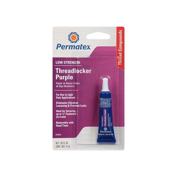 パーマテックス Permatex PTX24024 低強度スレッドロッカー 紫 6ml