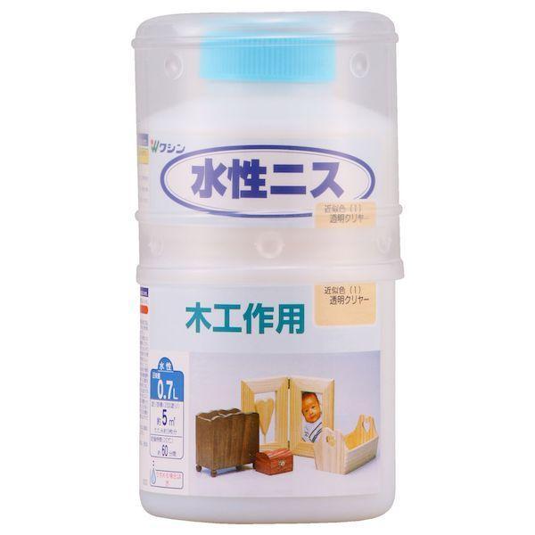 和信ペイント ワシン 4965405110036 直送 代引不可・他メーカー同梱不可 水性ニス 透明...