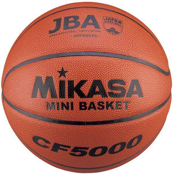 ミカサ MIKASA 4907225040551 CF5000 ミニバスケット5号 検定球 茶