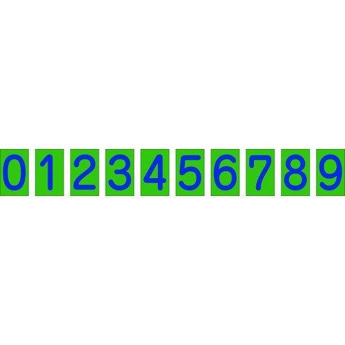 あすつく対応 「直送」 グリーンクロス 1144220202 数字マグネット大